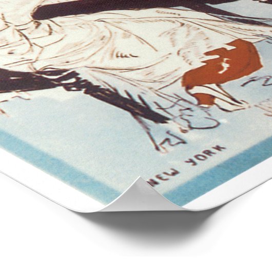 Operatives Rag-Poster Poster (Ecke)