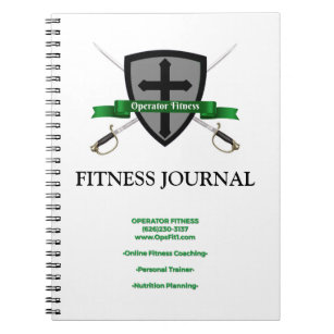 Operator Fitness Journal $12,95 Notizblock