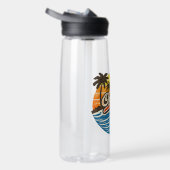 Operator Retro Sunset Design Trinkflasche (Rechts)