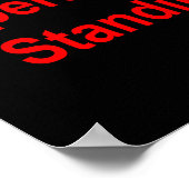 Operatoren werden durch (roter Text) (dunkel) Steh Poster (Ecke)