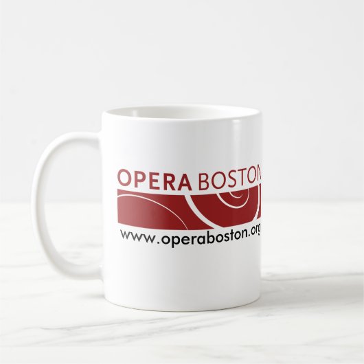 Opern-Boston-Logo-Tasse Kaffeetasse (Links)