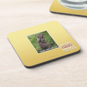 Opern-Katze Getränkeuntersetzer (Linke Seite)