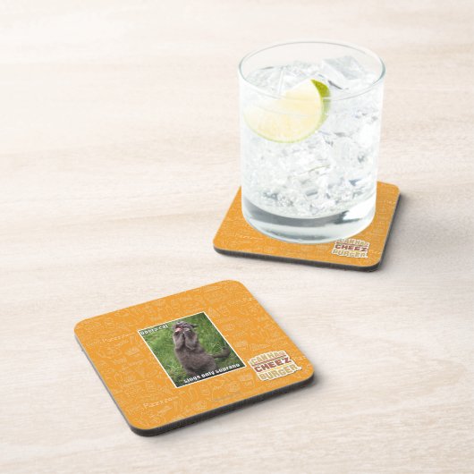 Opern-Katze Untersetzer (Rechte Seite)