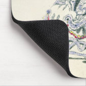 Opern-Kostüm, von der Menüs Plaisirs Sammlung, Mousepad (Ecke)