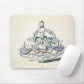 Opern-Kostüm, von der Menüs Plaisirs Sammlung, Mousepad (Mit Mouse)