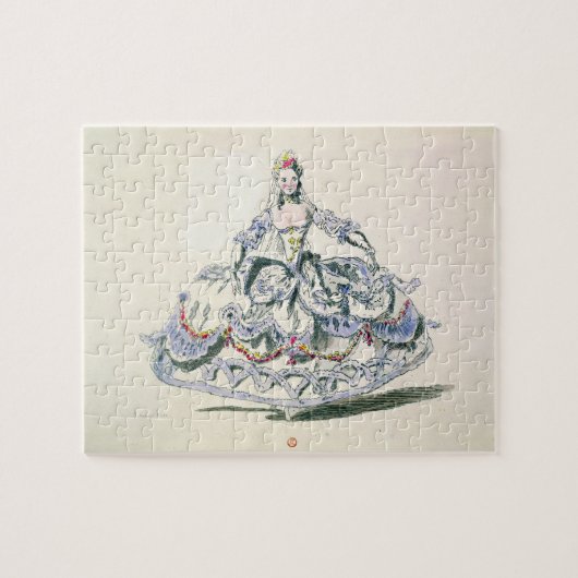 Opern-Kostüm, von der Menüs Plaisirs Sammlung, Puzzle (Horizontal)