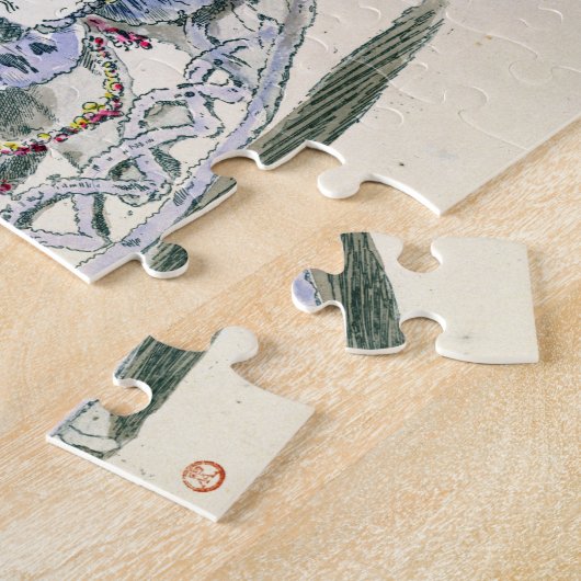 Opern-Kostüm, von der Menüs Plaisirs Sammlung, Puzzle (Seite)