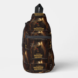 Opern-Phantom-Eichhörnchen-Parodie Crossbody Bag