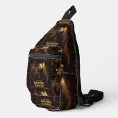 Opern-Phantom-Eichhörnchen-Parodie Crossbody Bag (Rechte Ecke)