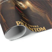 Opern-Phantom-Eichhörnchen-Parodie Geschenkpapier (Rolleneckpunkt)