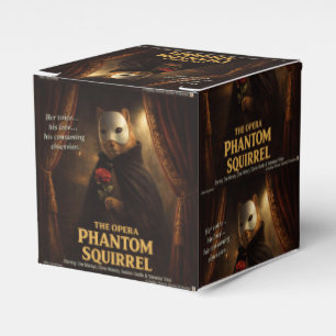Opern-Phantom-Eichhörnchen-Parodie Geschenkschachtel