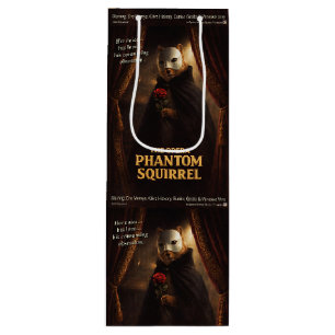 Opern-Phantom-Eichhörnchen-Parodie Geschenktüte Für Weinflaschen