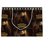 Opern-Phantom-Eichhörnchen-Parodie Große Geschenktüte (Vorderseite)