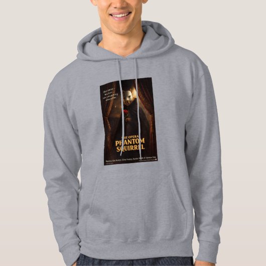 Opern-Phantom-Eichhörnchen-Parodie Hoodie (Vorderseite)