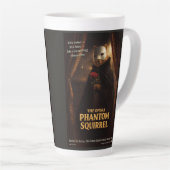 Opern-Phantom-Eichhörnchen-Parodie Milchtasse (Rechte Ecke)