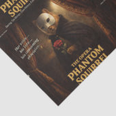 Opern-Phantom-Eichhörnchen-Parodie Seidenpapier (Ausschnitt)