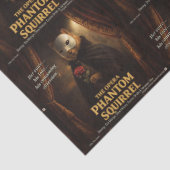 Opern-Phantom-Eichhörnchen-Parodie Seidenpapier (Detail)