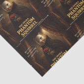 Opern-Phantom-Eichhörnchen-Parodie Seidenpapier (Detail)