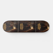 Opern-Phantom-Eichhörnchen-Parodie Skateboard (Horizontal)