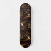 Opern-Phantom-Eichhörnchen-Parodie Skateboard (Vorderseite)