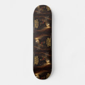Opern-Phantom-Eichhörnchen-Parodie Skateboard (Vorderseite)