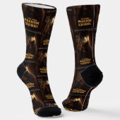 Opern-Phantom-Eichhörnchen-Parodie Socken (Gewinkelt)