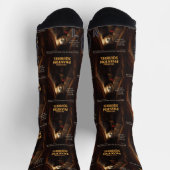 Opern-Phantom-Eichhörnchen-Parodie Socken (Oben)