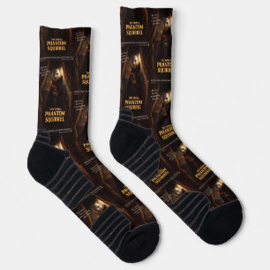 Opern-Phantom-Eichhörnchen-Parodie Socken