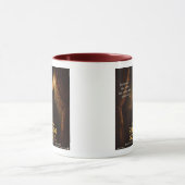 Opern-Phantom-Eichhörnchen-Parodie Tasse (Zentrum)