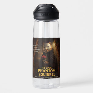 Opern-Phantom-Eichhörnchen-Parodie Trinkflasche