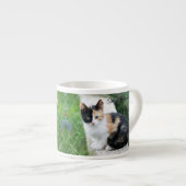 Opern-Phantom-Katze Espressotasse (Vorderseite Rechts)