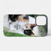 Opern-Phantom-Katze iPhone Hülle (Rückseite (Horizontal))