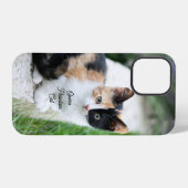 Opern-Phantom-Katze iPhone Hülle (Rückseite (Horizontal))