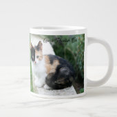Opern-Phantom-Katze Jumbo-Tasse (Rechts)