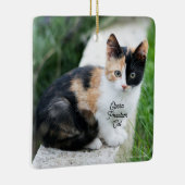 Opern-Phantom-Katze Keramikornament (Rechts)