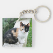 Opern-Phantom-Katze Schlüsselanhänger (Rückseite)