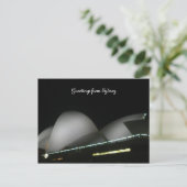 Opernabend Postkarte (Stehend Vorderseite)