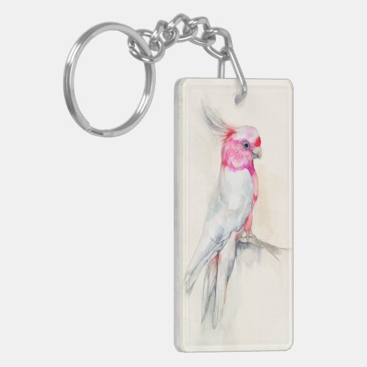 Operncockatoo Schlüsselanhänger (Vorderseite links)