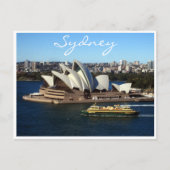 Opernfähre Sydney Postkarte (Vorderseite)