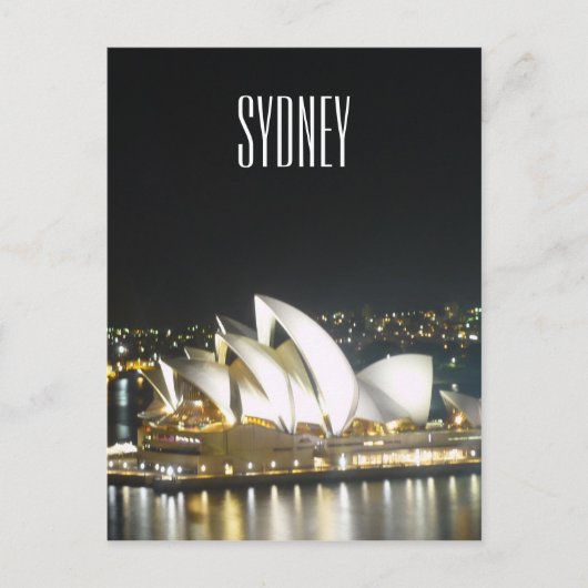 Opernhaus in Sydney Postkarte (Vorderseite)