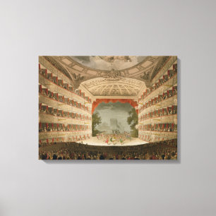 Opernhaus König-Theatre Leinwanddruck