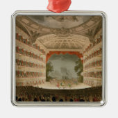 Opernhaus König-Theatre Silbernes Ornament (Vorne)