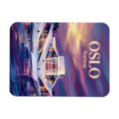 Opernhaus Oslo Norwegen Magnet (Horizontal)
