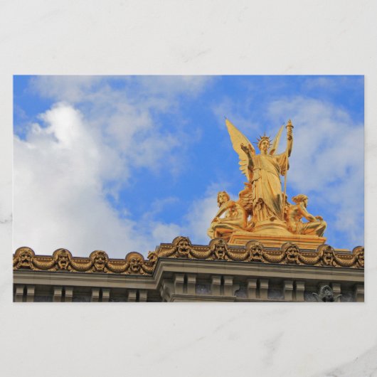 Opernhaus Paris Briefpapier (Vorderseite)