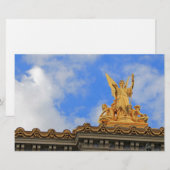 Opernhaus Paris Briefpapier (Vorne/Hinten)