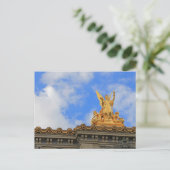 Opernhaus Paris Postkarte (Stehend Vorderseite)