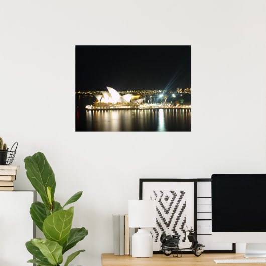 Opernhaus Poster (Heimbüro)