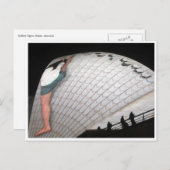 Opernhaus Postkarte (Vorne/Hinten)