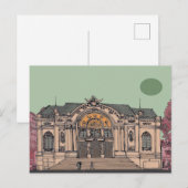Opernhaus Saigon Postkarte (Vorne/Hinten)