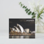 Opernhaus Sydney, Harbo Australien Postkarte (Stehend Vorderseite)